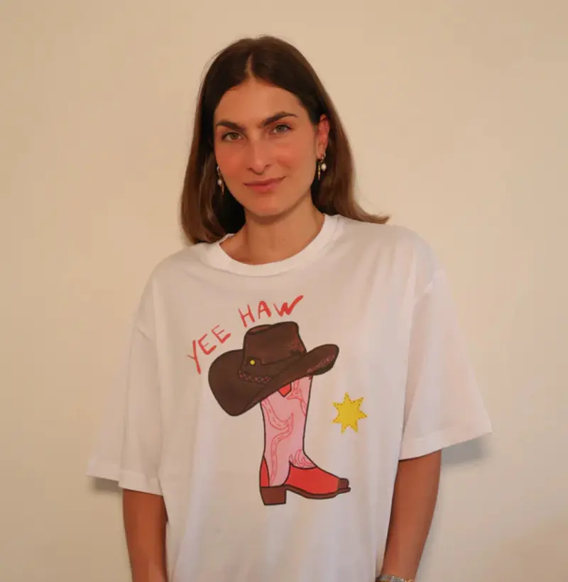 YEE HAW TEE - Ilustração Mana Arts