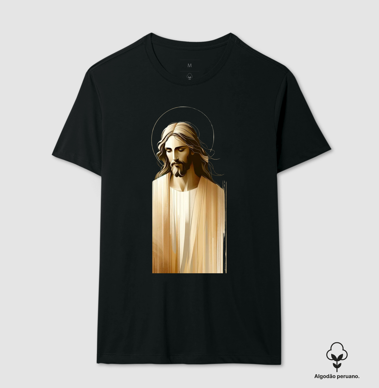 Camiseta Jesus - Camiseta Algodão Peruano