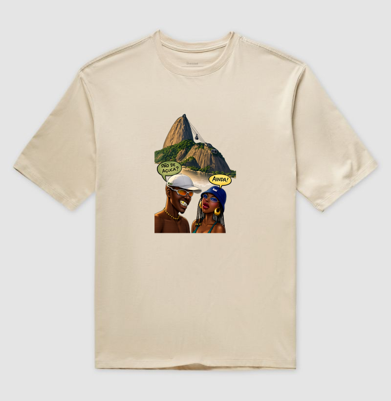 Camiseta Oversized Pão de Açúca