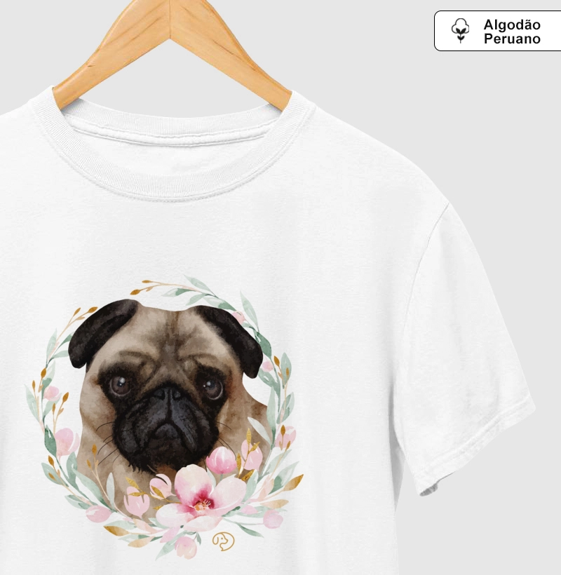 Pug Aquarela