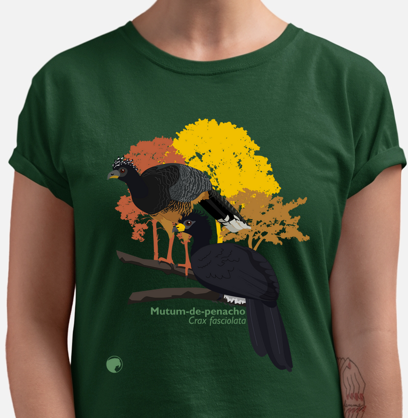 Camiseta Mutum-de-penacho