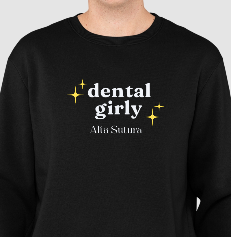 Suéter Moletom Unissex - Dental Girly
