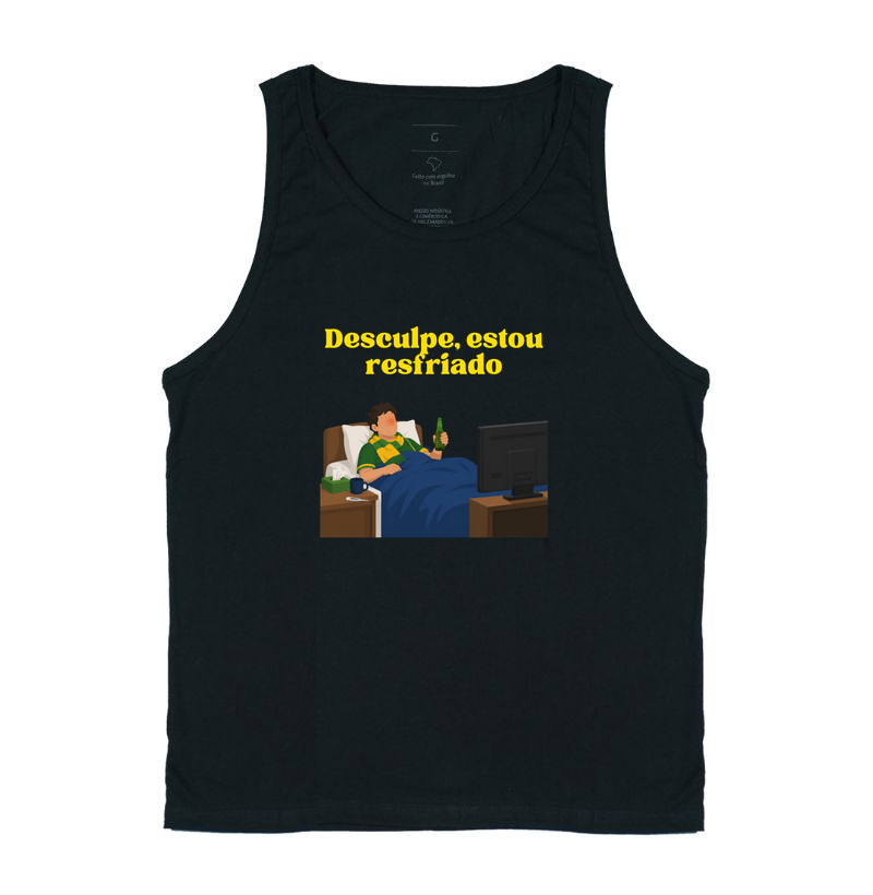 Desculpe, estou resfriado!