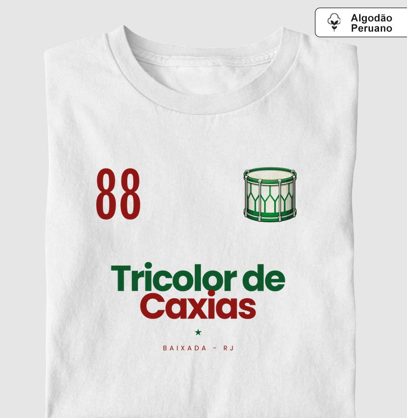 Algodão Peruano - Tricolor de Caxias 88