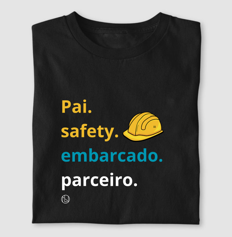 Camiseta Pai, Safety, parceiro