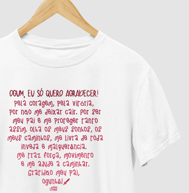 Carta à Ogum Red Maria Patuá