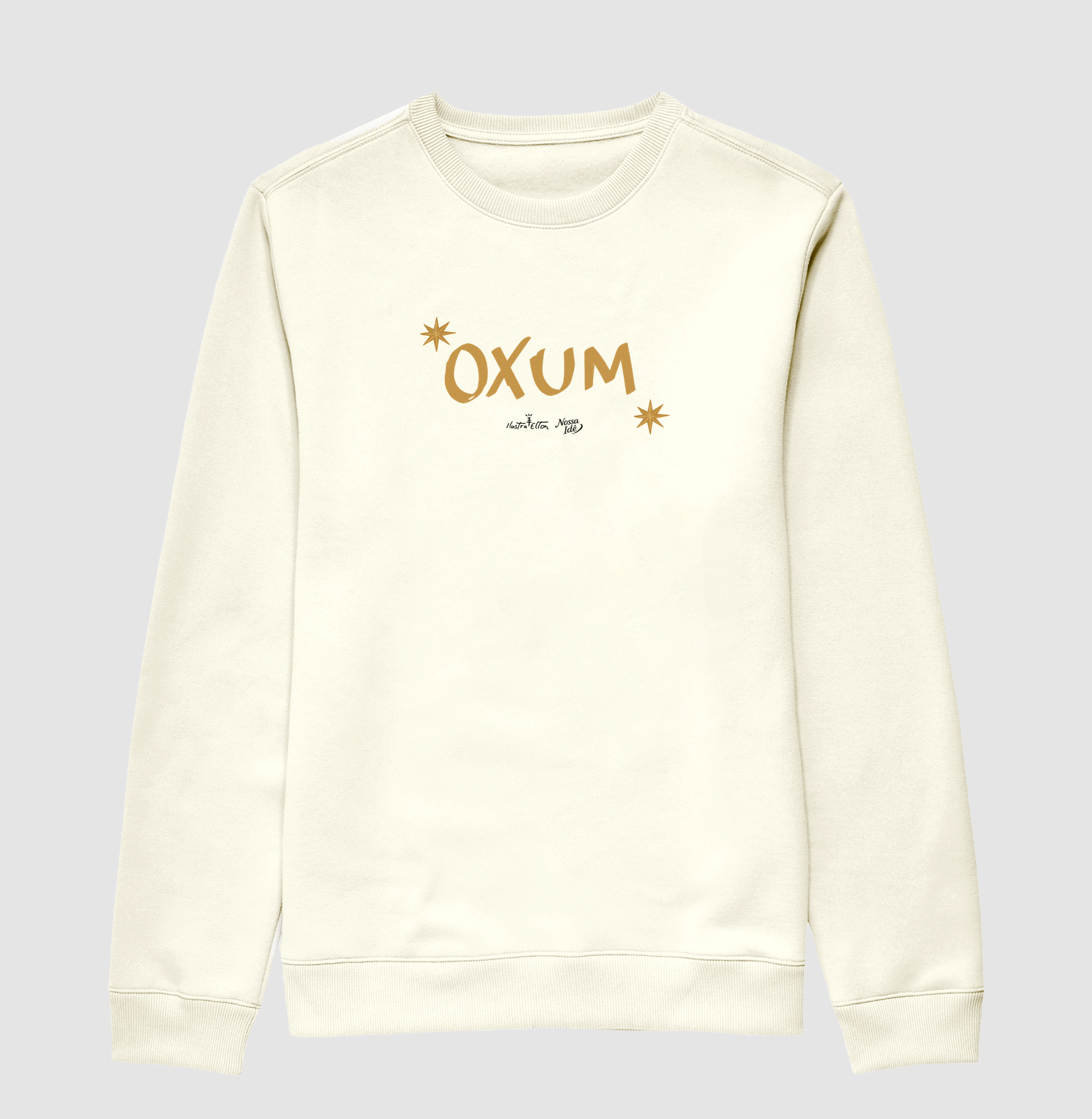 Oxum estrelas - Suéter Moletom