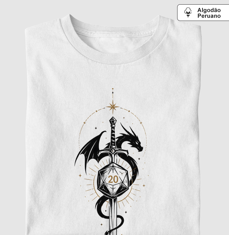 Sword of Destiny - Camiseta Algodão Peruano