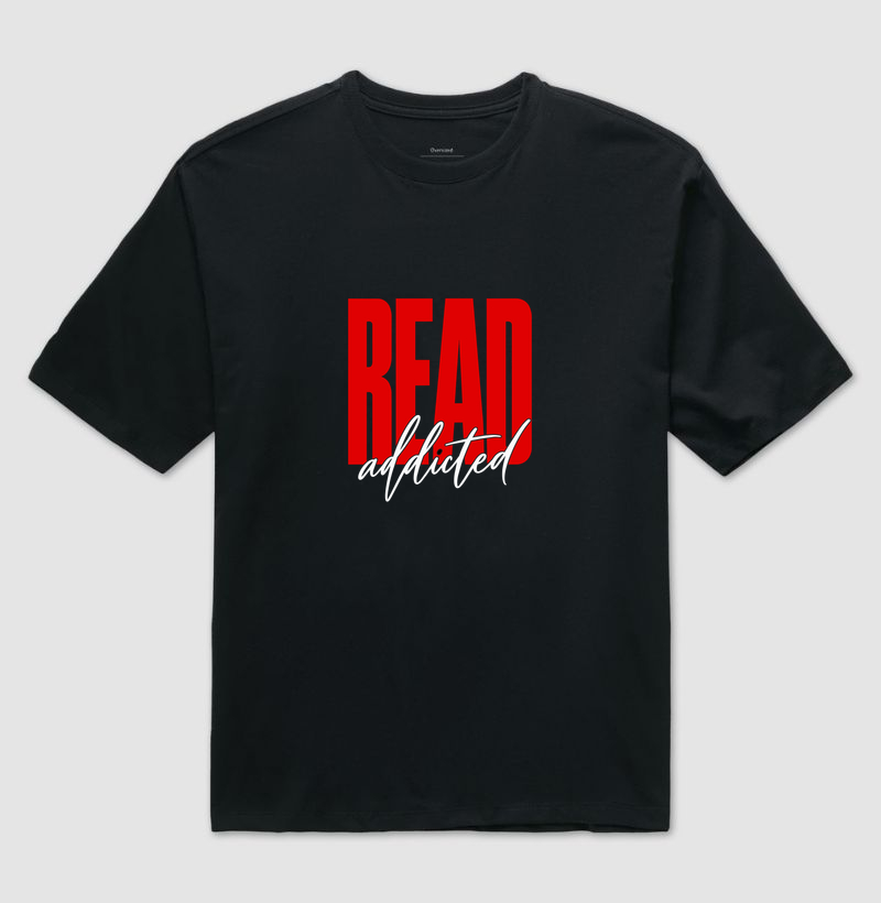 Read Addict - Camiseta Oversized