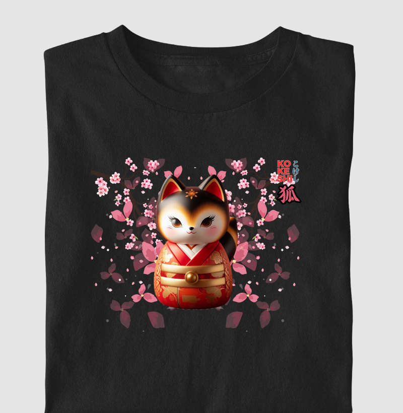 KOKESHI - Sakura Kitsune