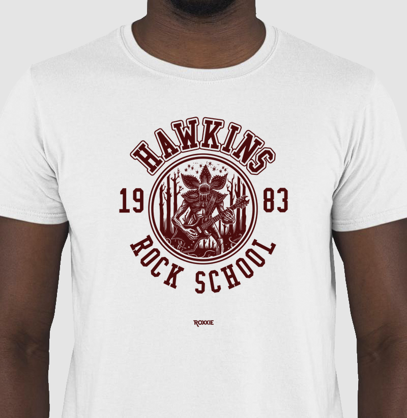 Camiseta Hawkins Rock School