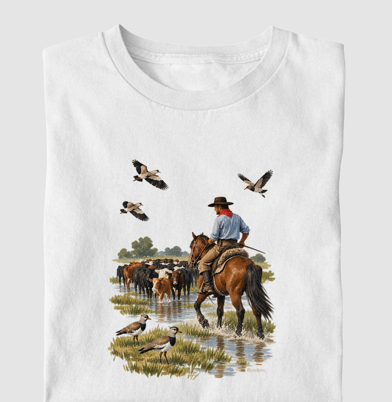 Passo do Quero-Quero - Camiseta Infantil