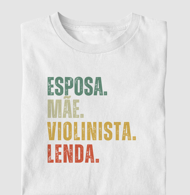 ESPOSA. MÃE. VIOLINISTA. LENDA.