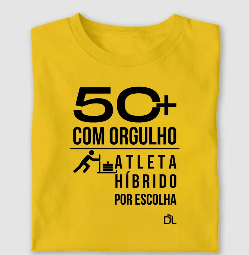 50 Mais Atleta Híbrido - Camiseta