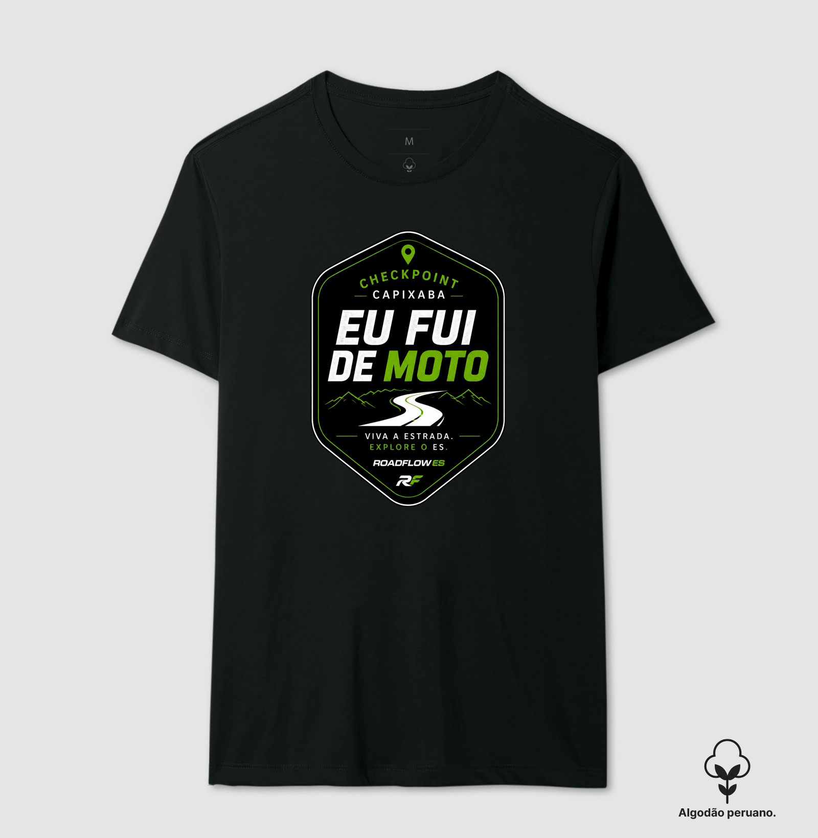 Camiseta Eu Fui de Moto • Checkpoint Capixaba