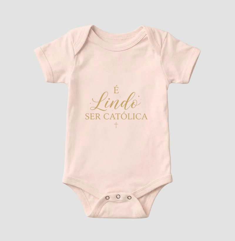 Body Infantil É Lindo Ser Católica
