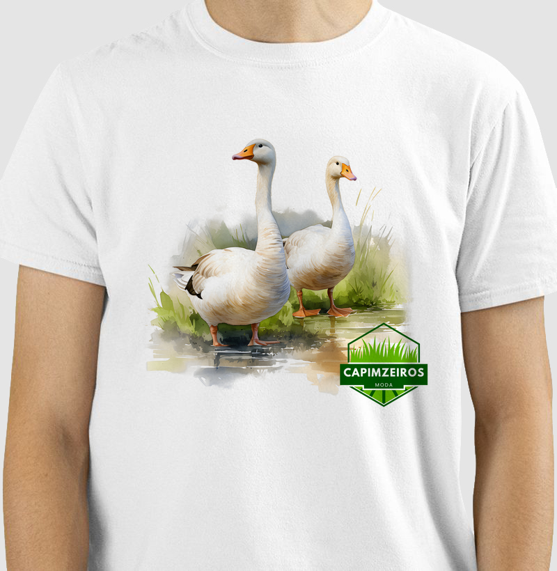 Camiseta Unissex Capimzeiros - Gansos 1