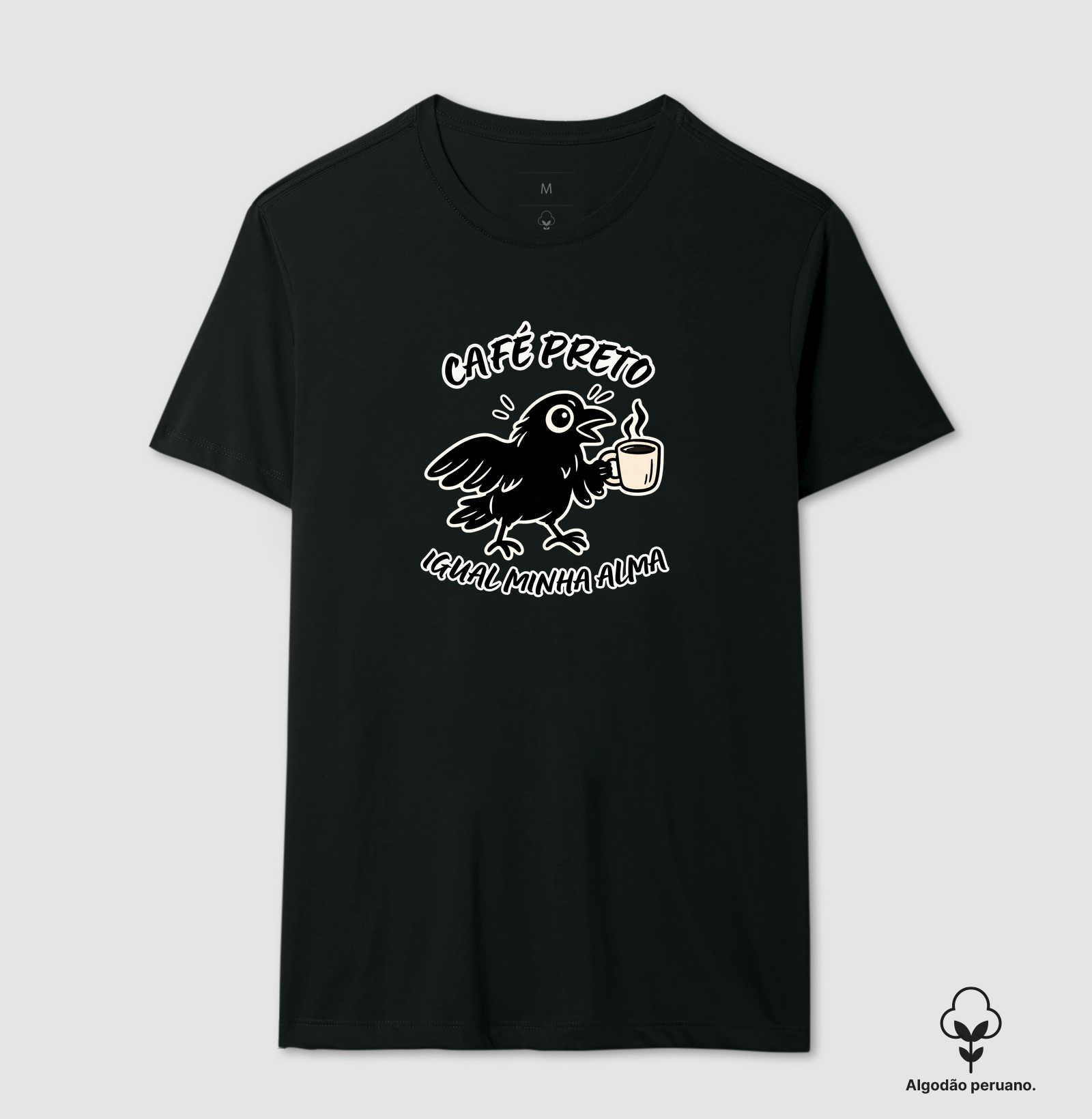 Café preto, igual minha alma