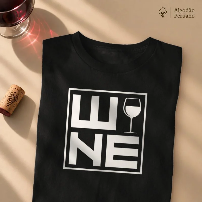 Camiseta Vinho - Wine