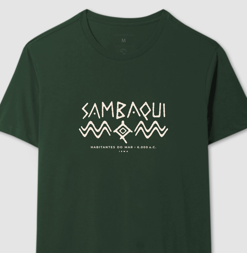 Habitantes do Mar - Concha - Camiseta