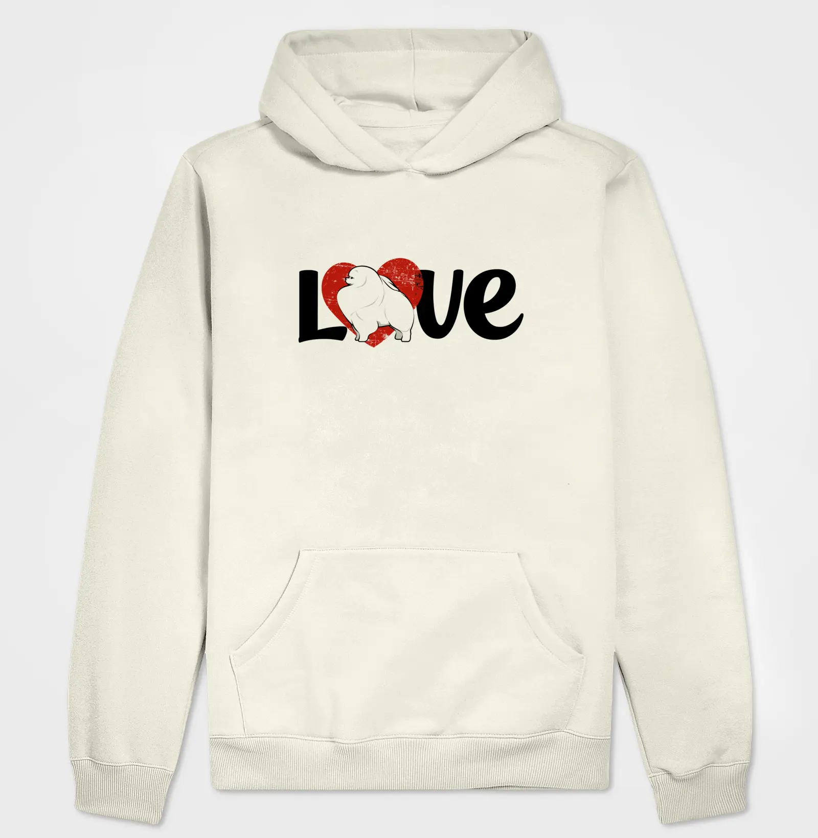 Hoodie Moletom Pomerania Love