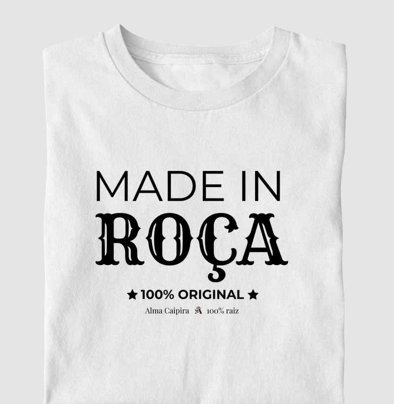 Made in roça 100% original