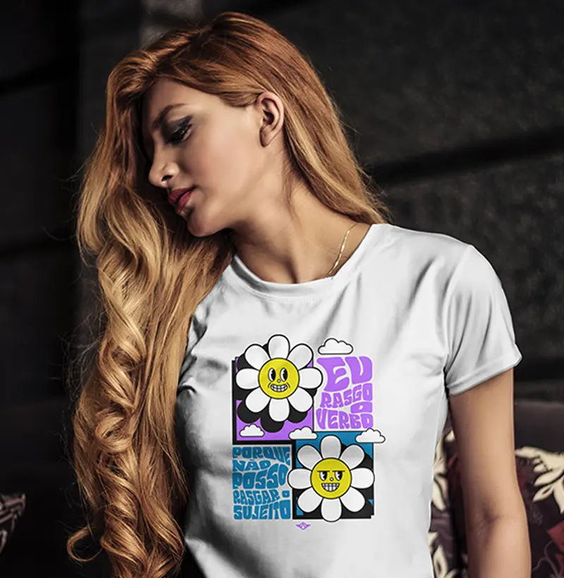 Camiseta Rasgando o verbo