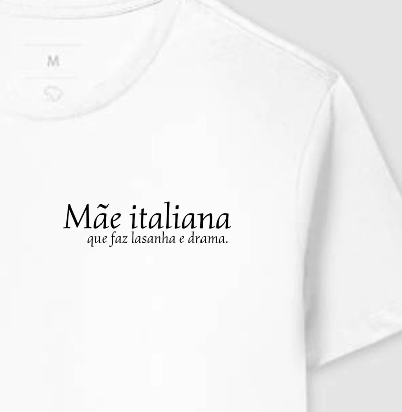 Mãe italiana 3 - que faz lasanha e drama