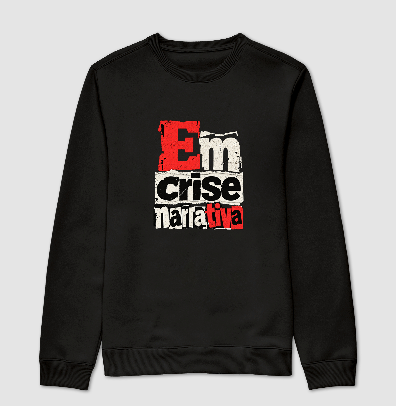 Crise Narrativa - Suéter Moletom