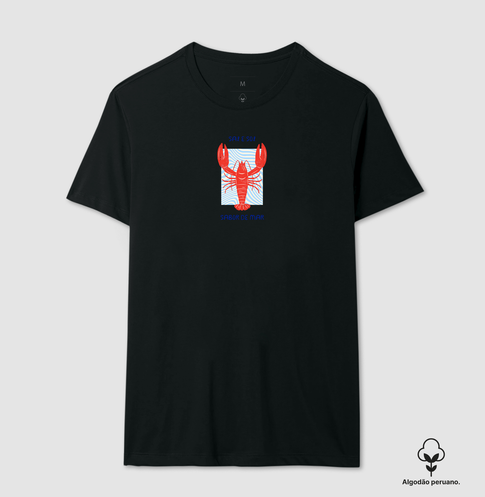 Minicraque Fishing - Sol & Sal - Camiseta Algodão Peruano