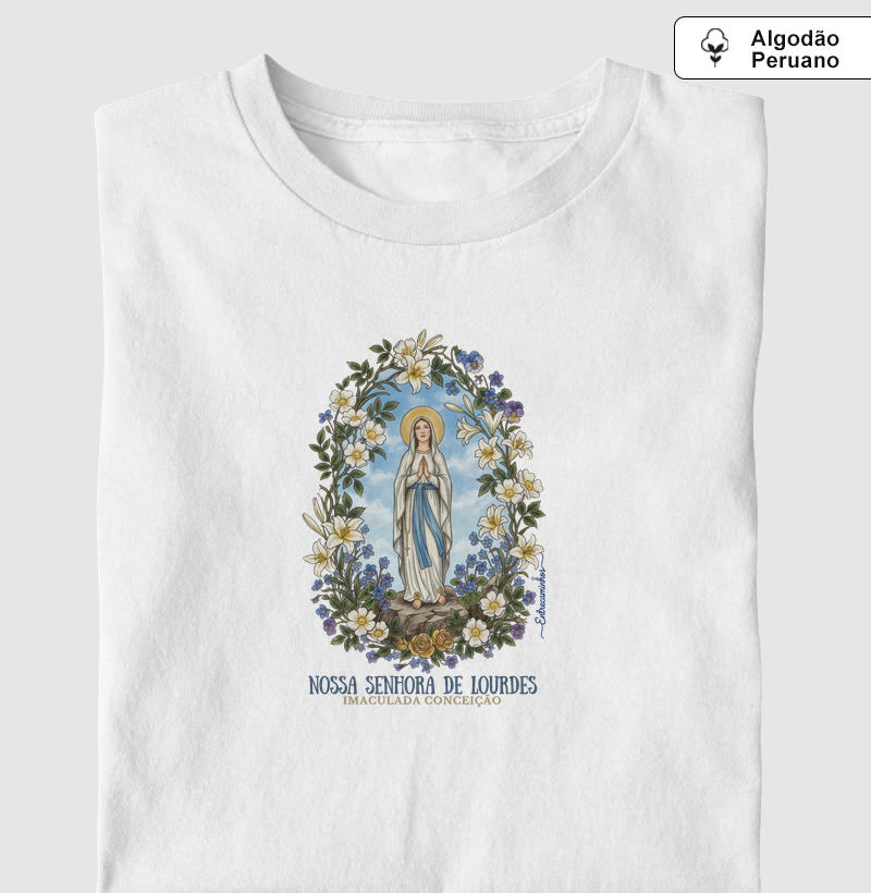 Nossa Senhora de Lourdes (aquarela)