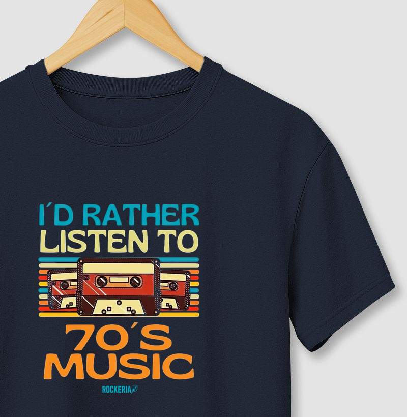 Camiseta 70´s Music