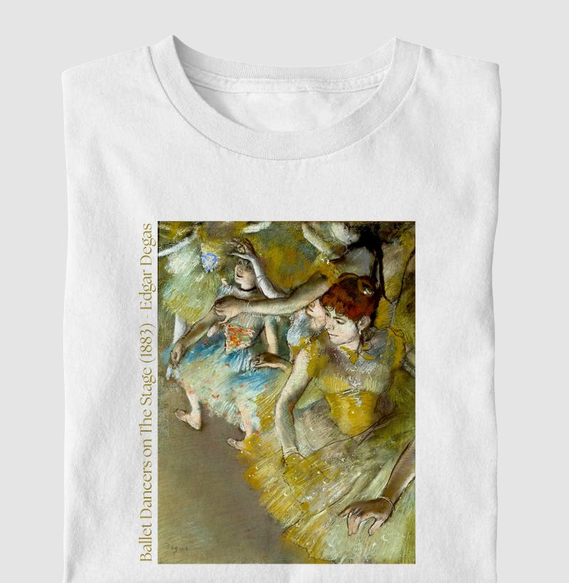 Ballet Dancers on the Stage (1883) - Edgar Degas