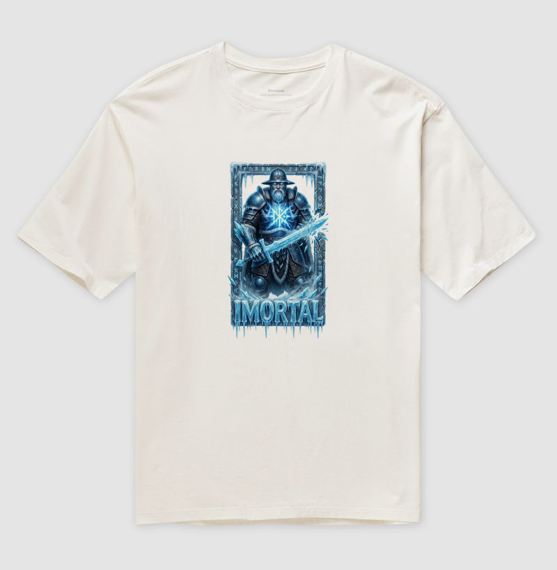 Camiseta Oversized Grêmio - Imortal