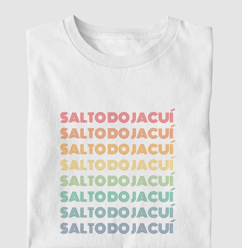 Salto do Jacuí Letreiro Retrô