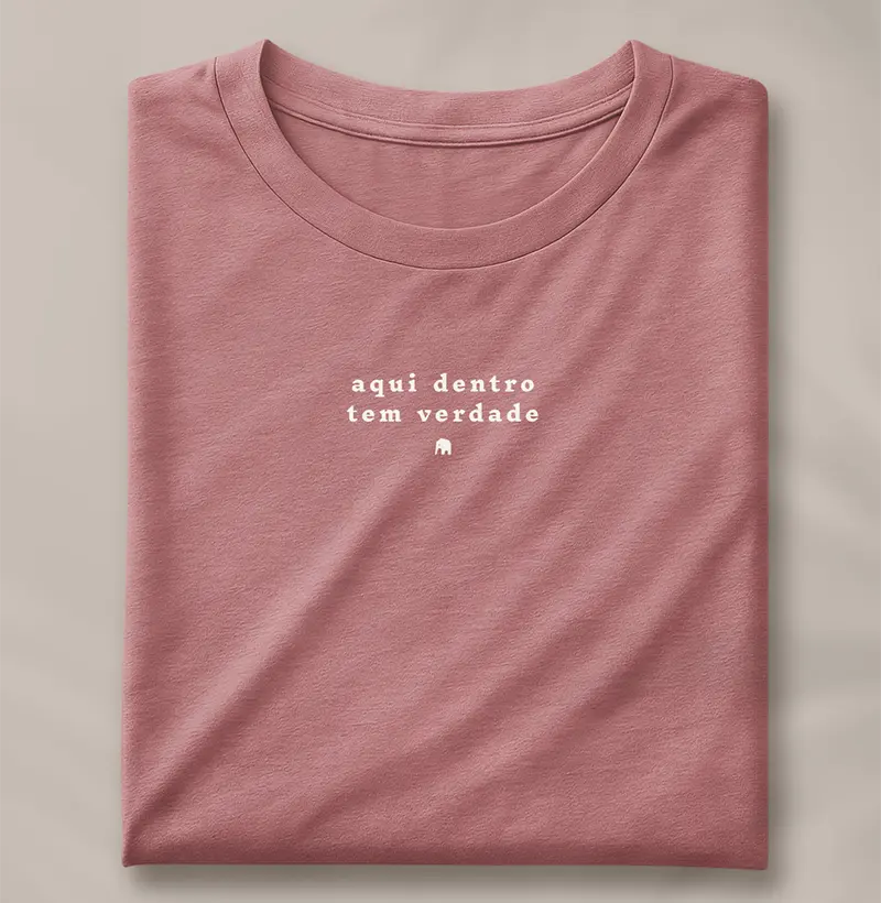 Aqui dentro tem verdade