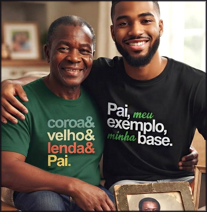 Pai, meu exemplo, minha base.