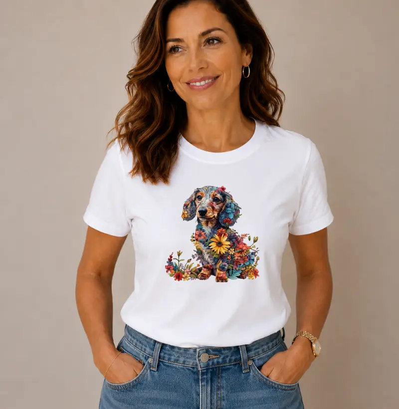 Dog em Flores