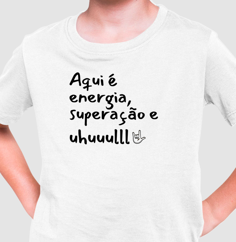 Aqui é energia e superação