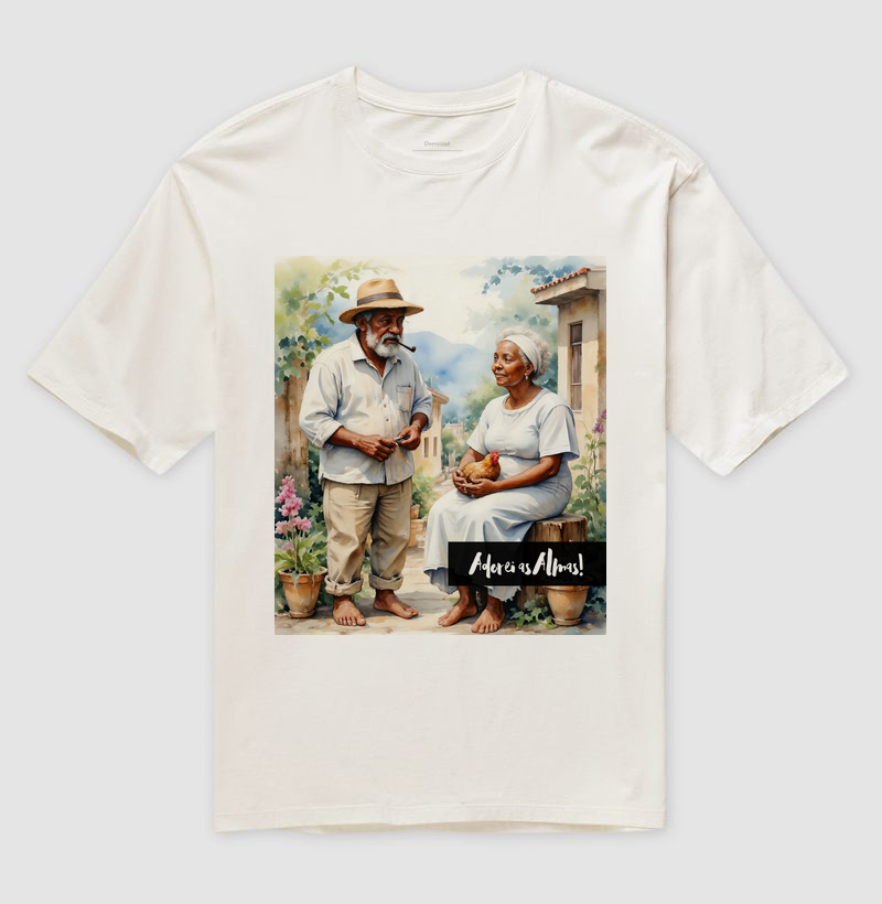 Camiseta - Casal de Pretos-Velhos - Imagem 1