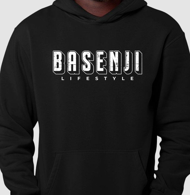 Hoodie Moletom Basenji Craquelado