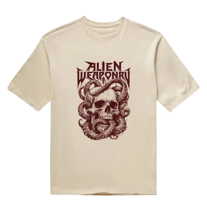 Camiseta Oversized Alien Weaponry