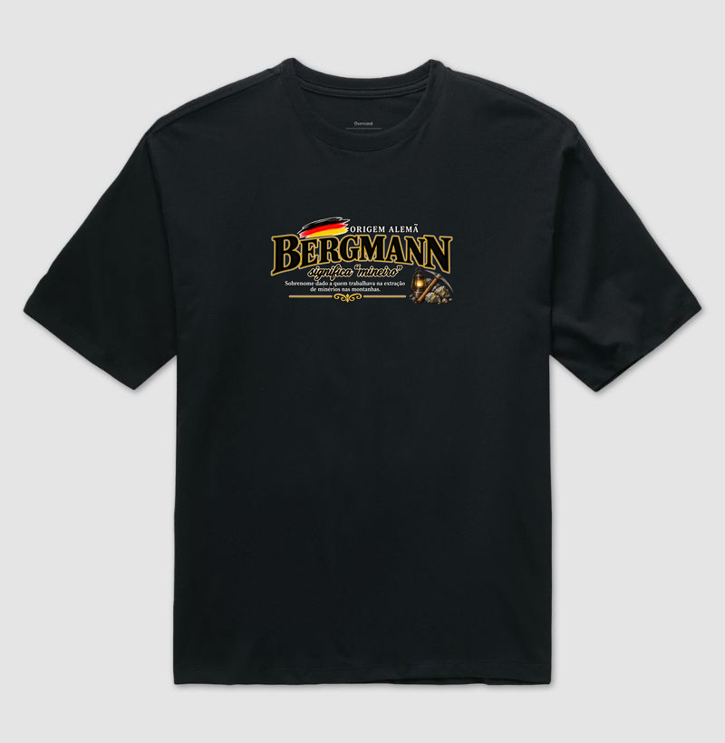 Bergmann  - Camiseta Oversized