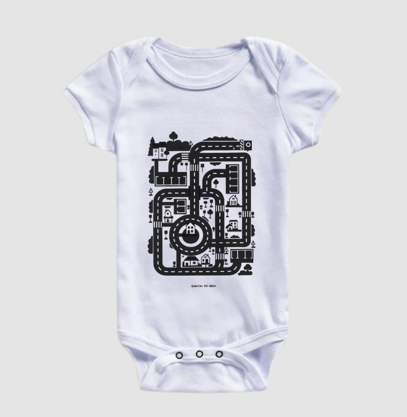 Camiseta pista de carrinho