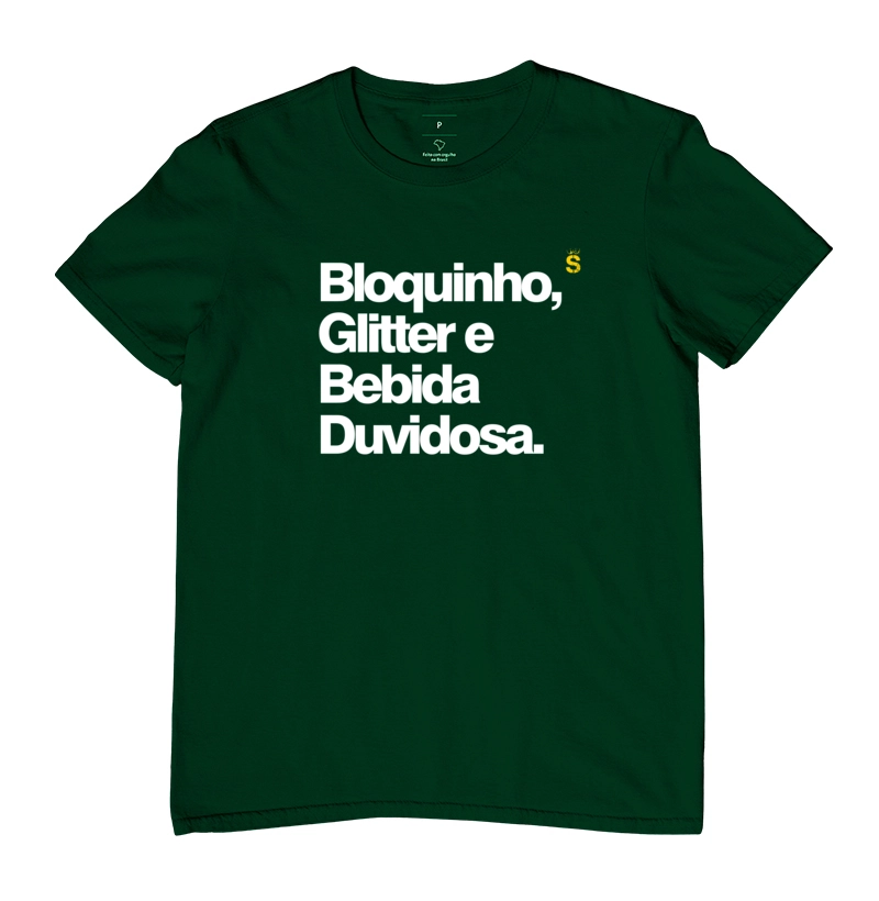 Bloquinho e Glitter e Bebida duvidosa