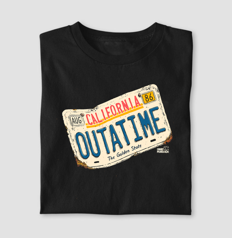Camiseta OUTATIME — De Volta para o Futuro - Camiseta
