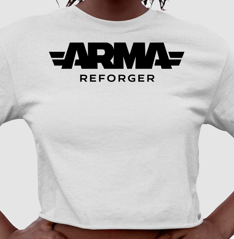 Camisa Basica Arma Reforger Logo Preta
