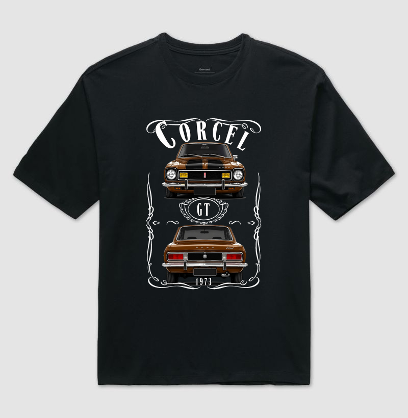 Camiseta oversized Corcel vintage