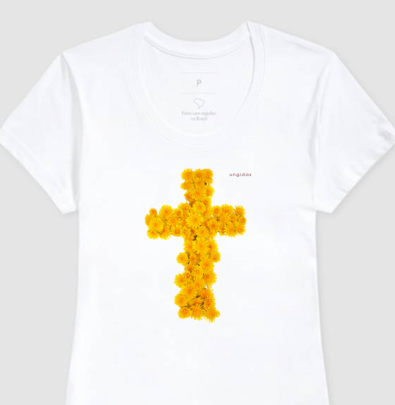 Cruz de Flores Amarelas