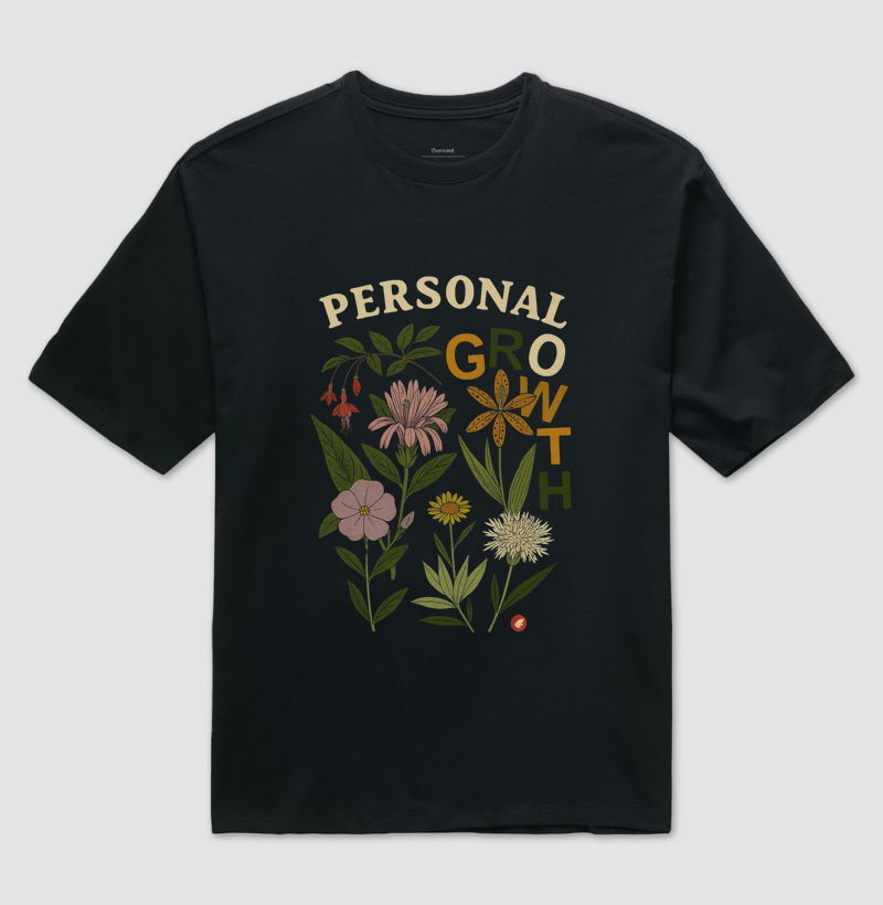 Camiseta oversized - Personal Growth